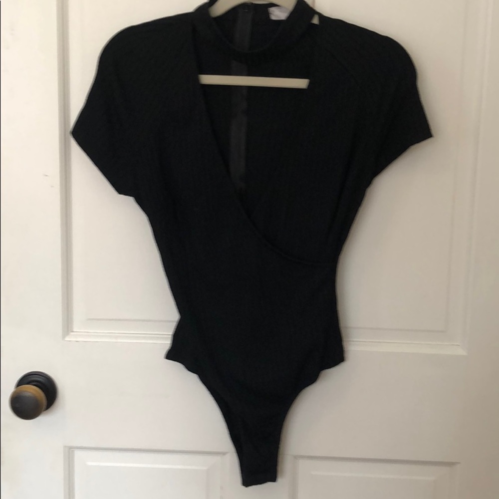 LF Black Bodysuit